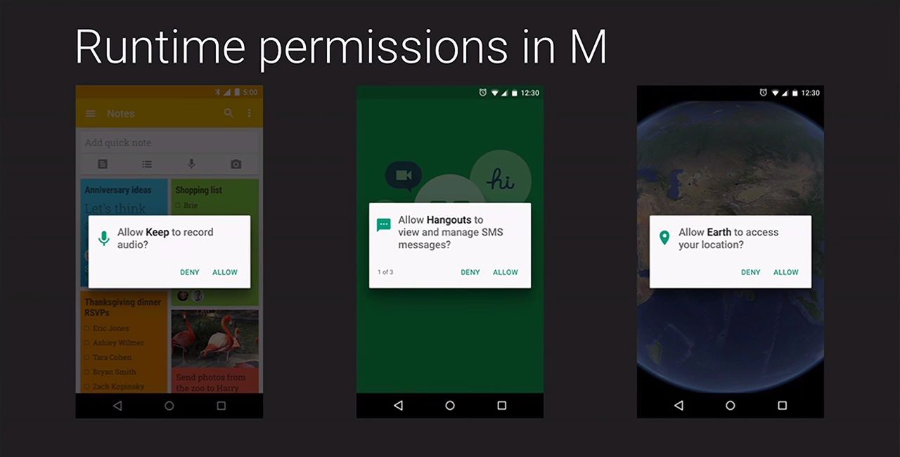 Android M - Revisión de permisos en tiempo de ejecución